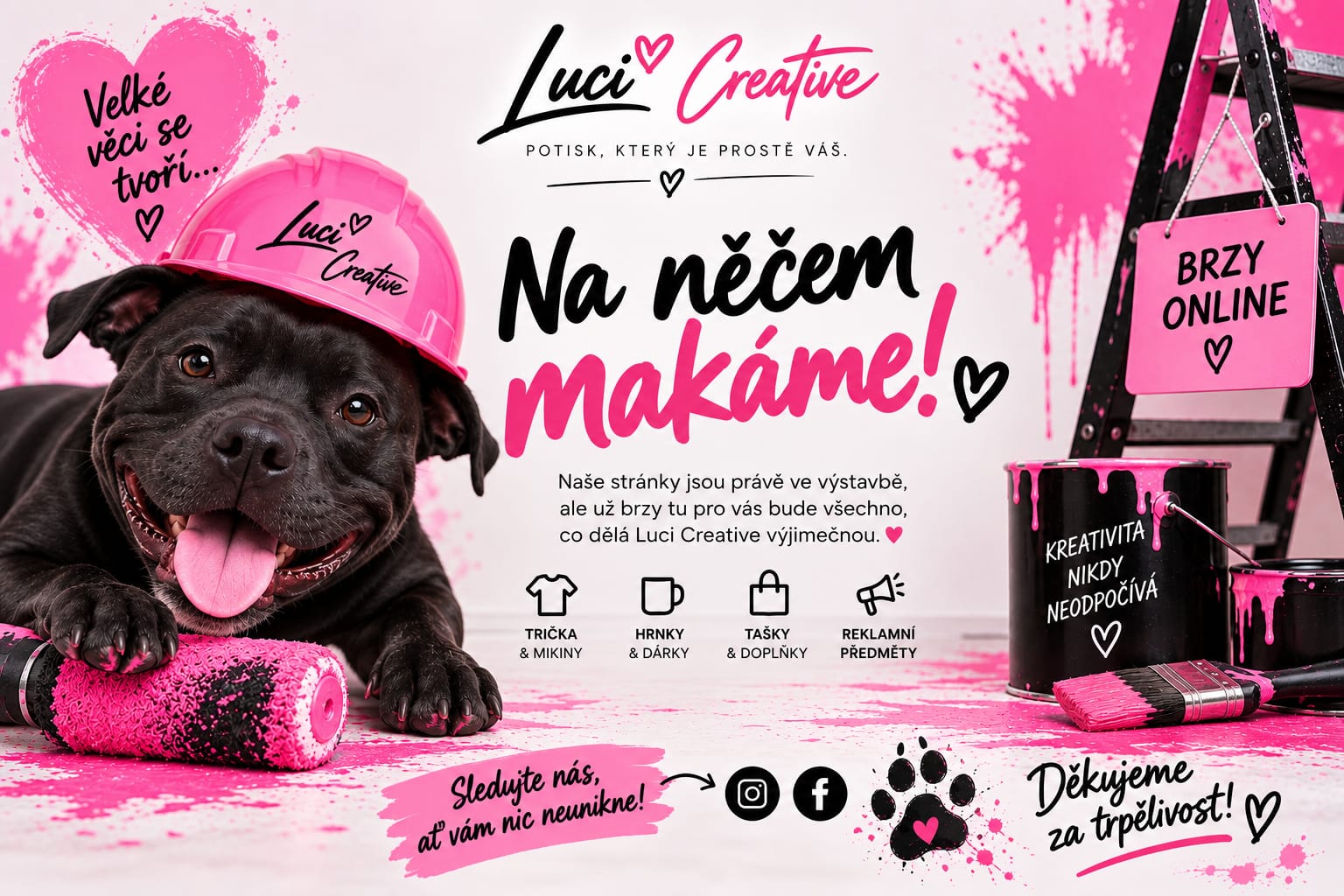 Luci Creative � nov� str�nky pr�v� p�ipravujeme